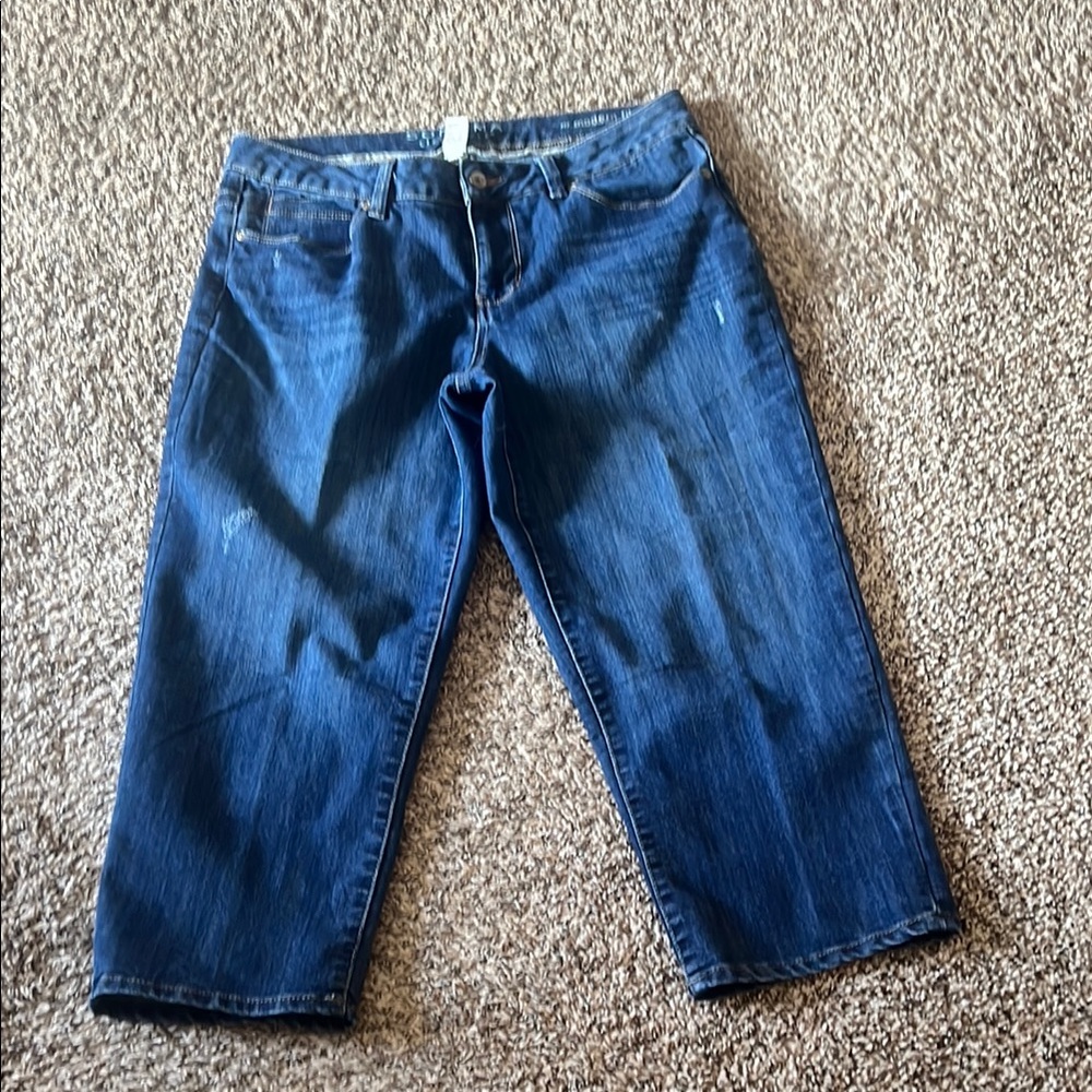 Sonoma Blue Ankle Cropped Jeans